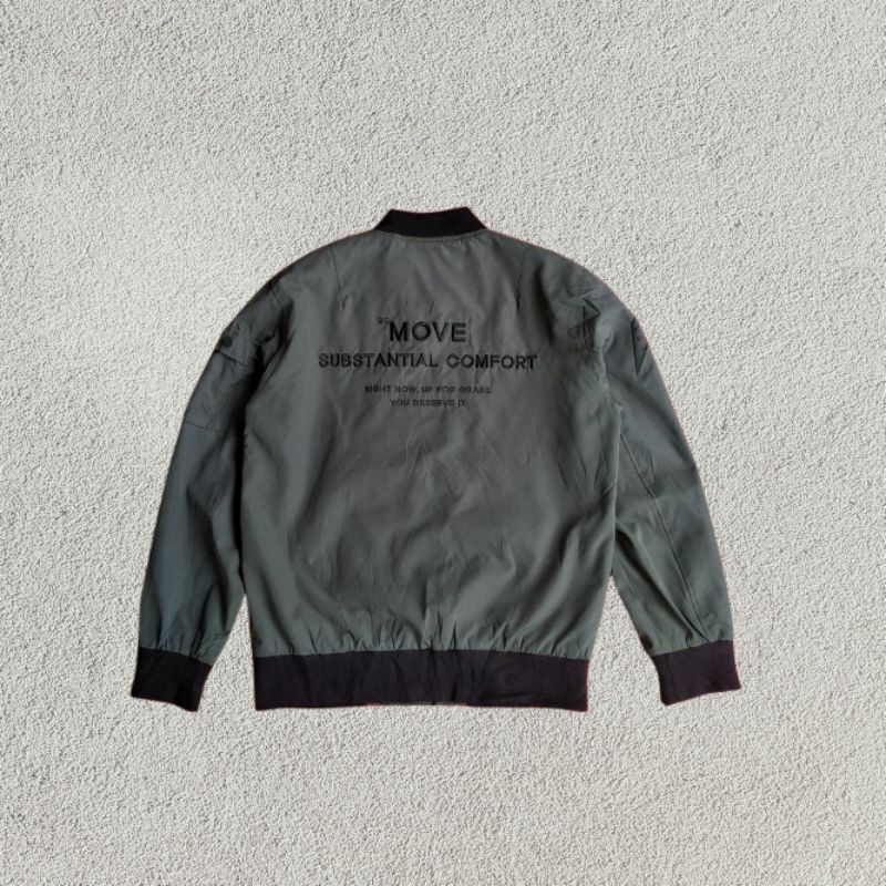 jaket bomber motor vintage second lsride