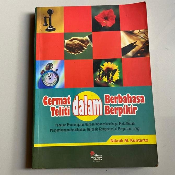 

Buku Cermat Teliti dalam Berbahasa berpikir Niknik M Kuntaro