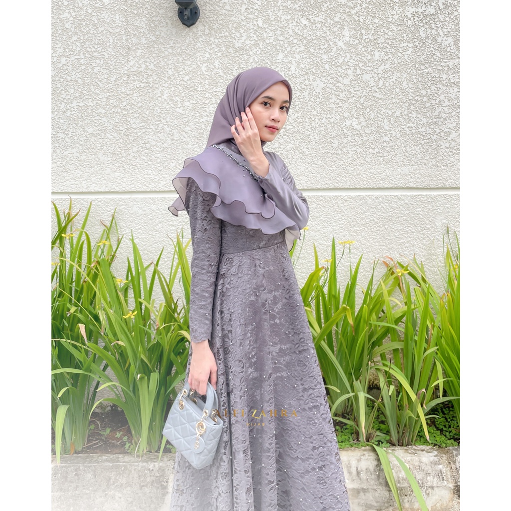(PRE-ORDER) Dahlia Dress Brokat