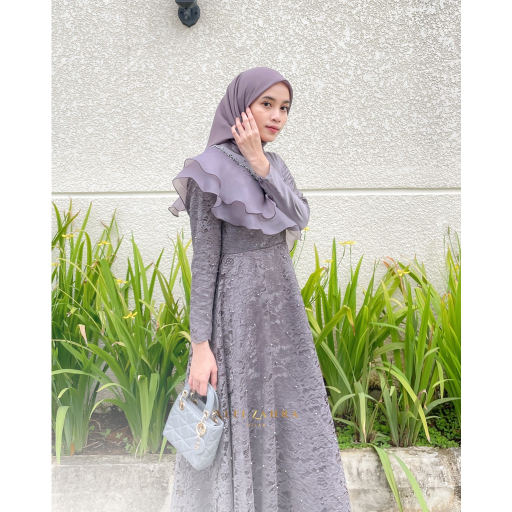 (PRE-ORDER) Dahlia Dress Brokat