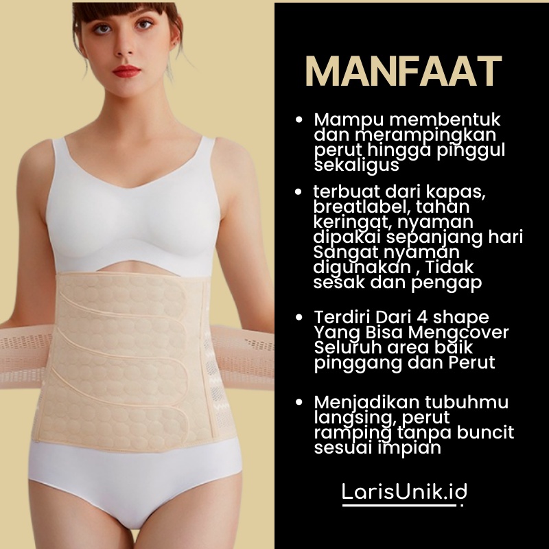 Korset Perut Wanita Jumbo Super Besar Big Size Oversize Ukuran L XL XXL XXXL XXXXL XXXXXL Corset Korslet Bengkung Stagen Gurita Ibu Habis Setelah Pasca Melahirkan Postpartum Pelangsing Pengecil Perut Buncit Super Jumbo Bigsize Body Shape Top Original