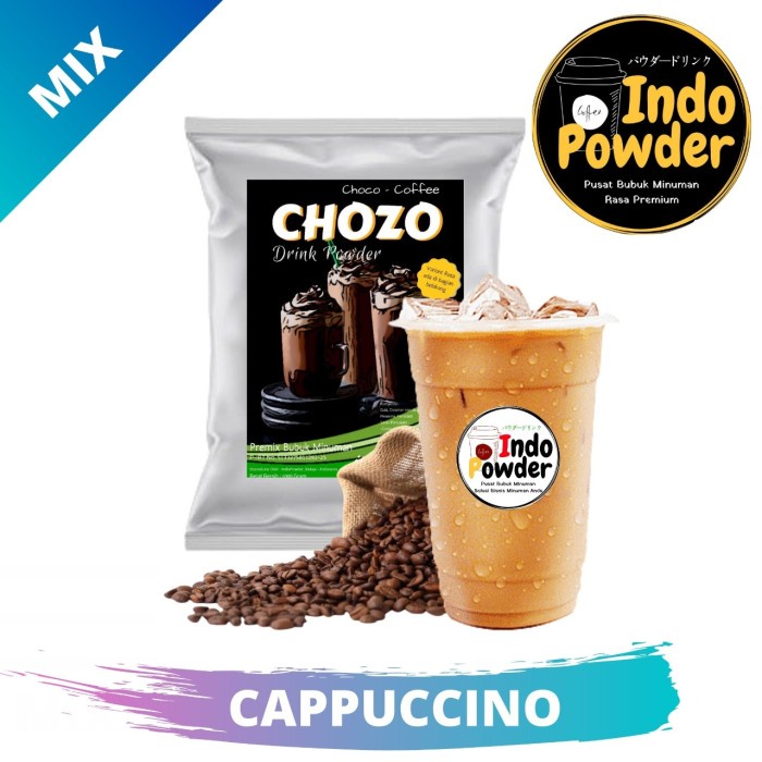 

Terlaris ✨ - Bubuk Minuman Aneka rasa CAPPUCINO 1kg - bubble drink 1 kg- Indopowder 2.1.23