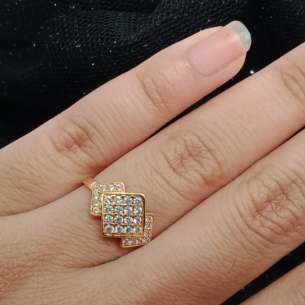 Cincin emas 17k - 1.8 gr kadar 750 - 4102