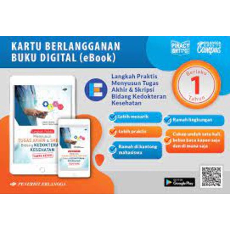 Erlangga - E-BOOK LANGKAH PRAKTIS MENYUSUN TA&SKRIPSI BID KESEHATAN/1TH