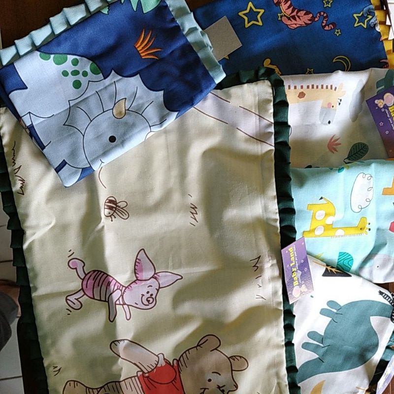 Sarung bantal bayi / bantal 12 m - 24 m katun dan katun jepang halus