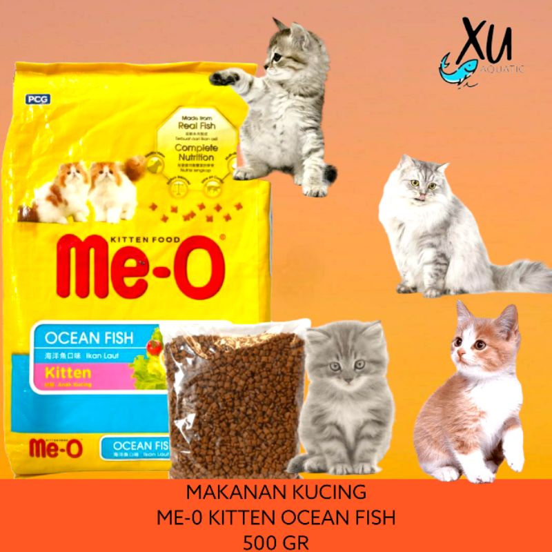 MEO KITTEN OCEAN FISH 500 GRAM MAKANAN ANAK KUCING