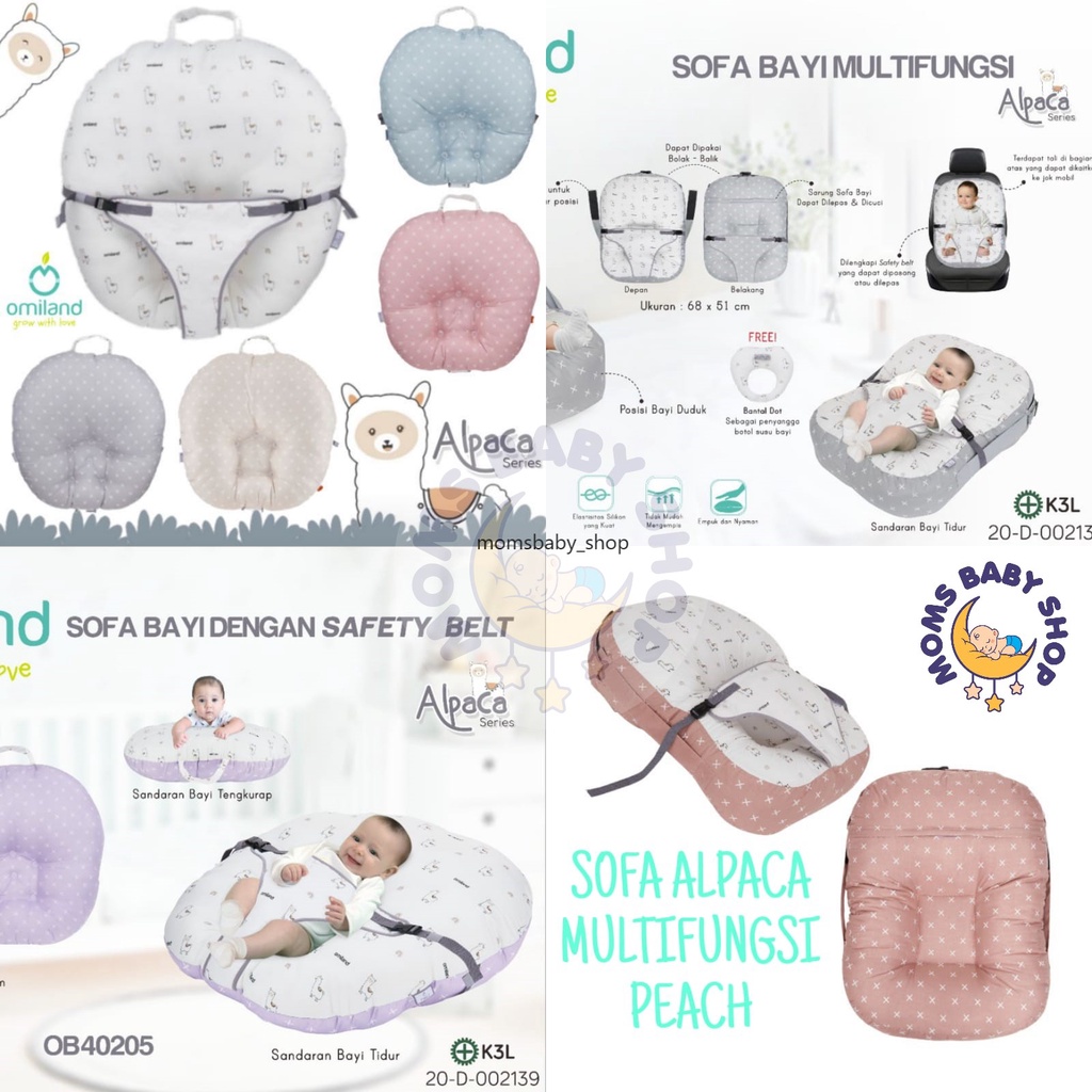 MOMS_ Omiland Sofa Bayi // Sofa Multi Fungsi Alpaca Series