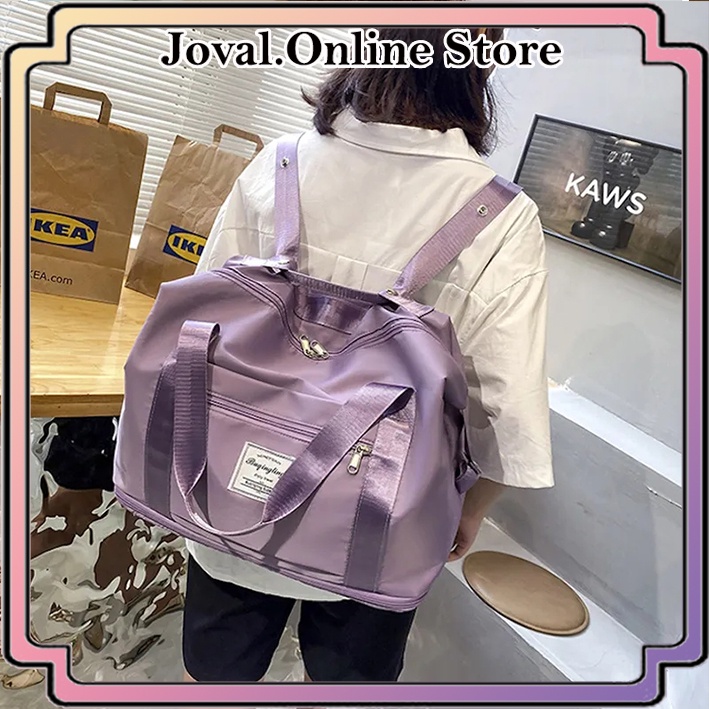 TRAVEL BAG DUFFEL RANSEL / DUFFLE BAG RANSEL / TAS TRAVEL BESAR ANTI AIR / PORTABLE GYM BAG / TAS FI