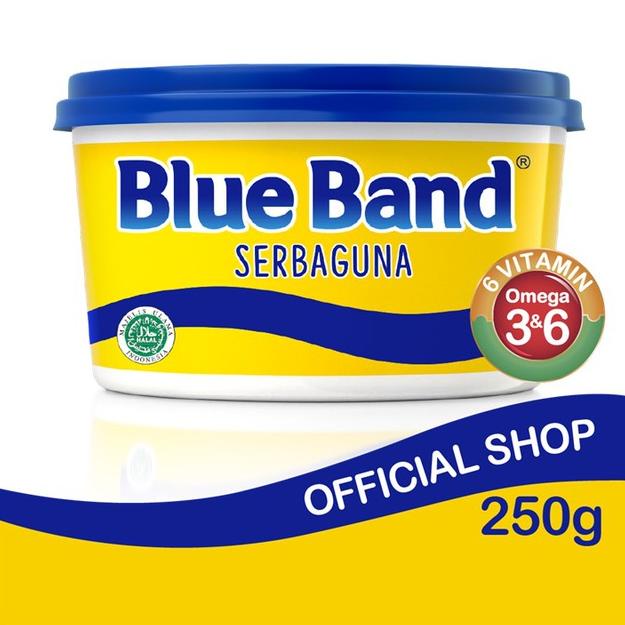 

Bisa COD Blue Band Serbaguna Margarin Masak 250 gr .,.,