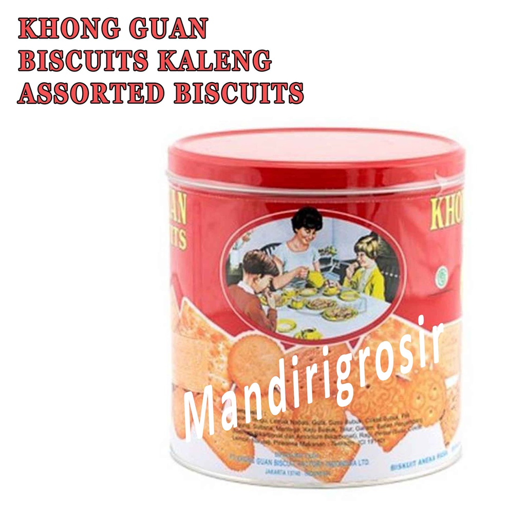 Biskuit Khong Guan* Biskuit Kaleng* Assorted Biskuit* 650g