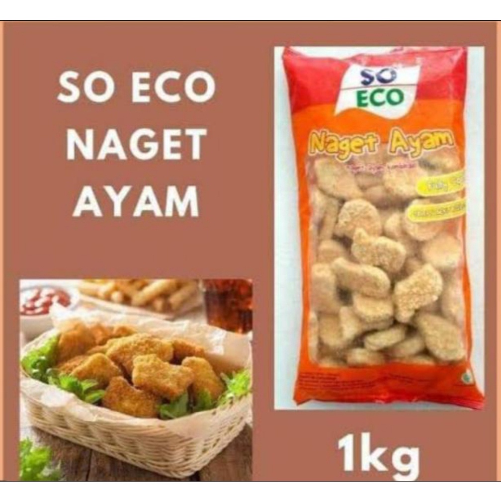 

So Eco Nugget 1 Kg Naget Ayam Halal