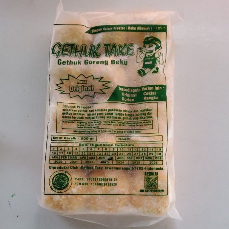 

TAKE gethuk crispy original isi 15