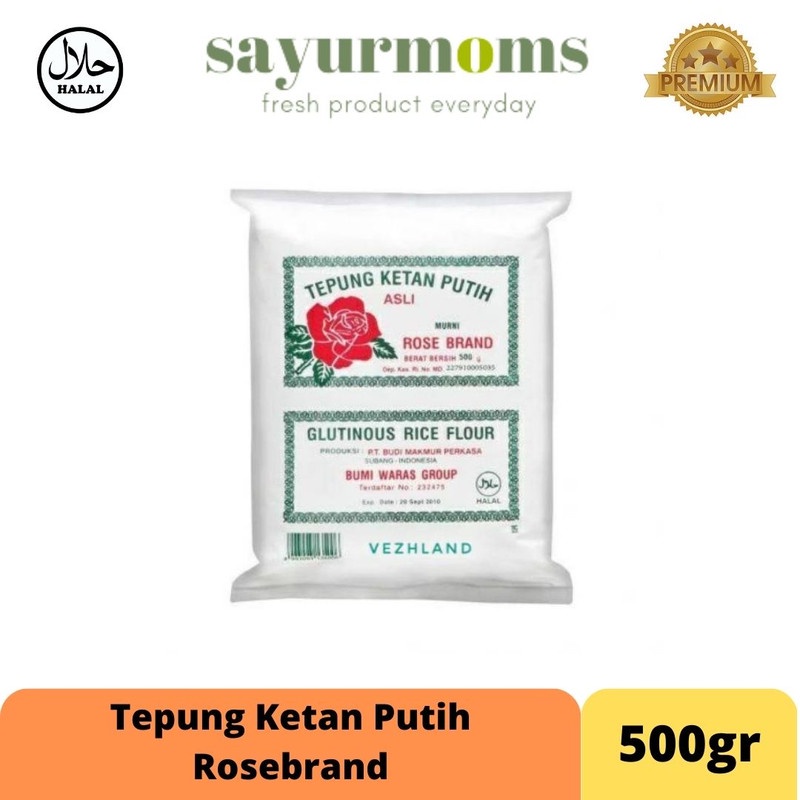 Tepung Ketan Putih Rosebrand 500gr