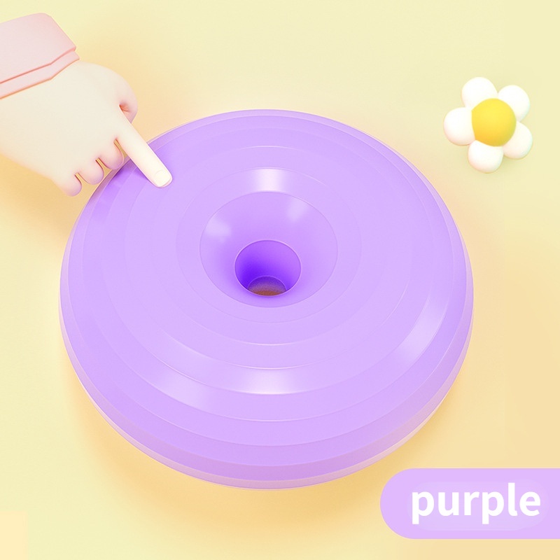 50cm Yoga Ball Donut Explosion-Proof PVC Doughnut Shape Fitness Balance Balls Exercise Ball Bola Yoga