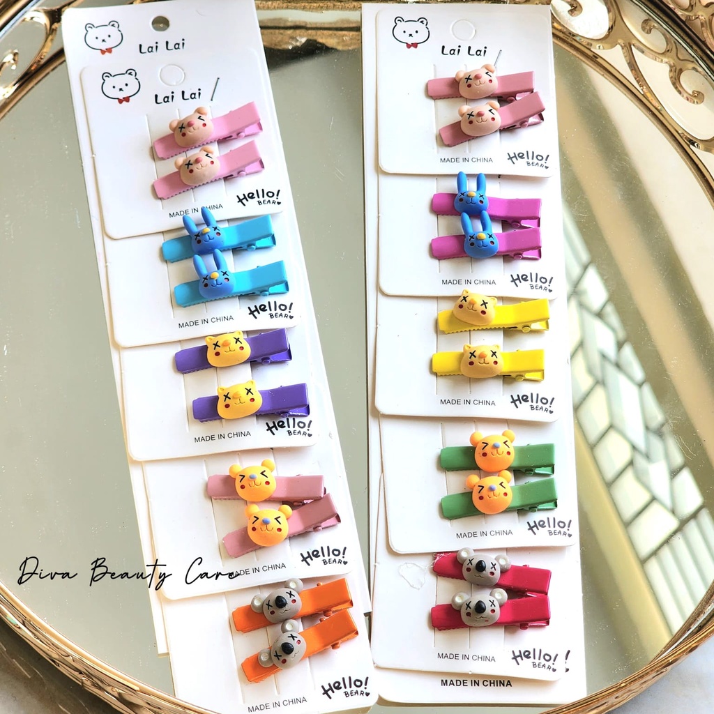 Jepit Rambut Korea / Hair Pin Rambut / Hair Clips Mini [K066]