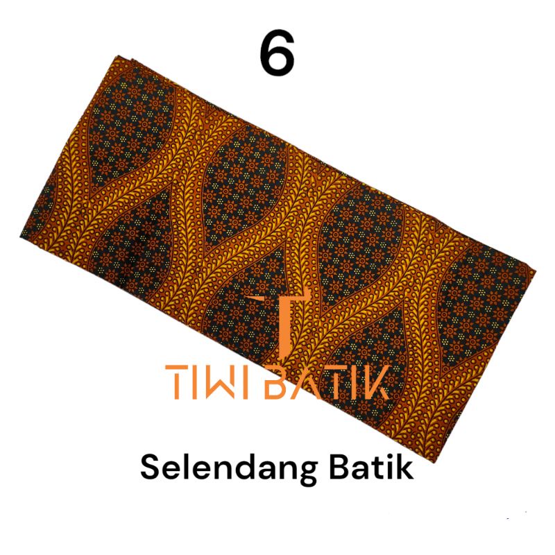 Selendang Batik Klasik Solo