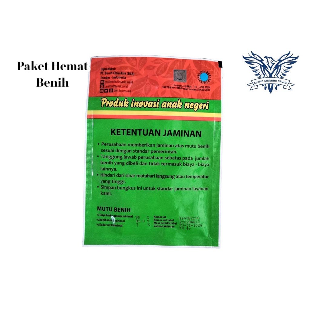 Repack 2000an HOKIAN F1 Benih bibit unggul paria pare SUPER HEMAT isi 3 butir  Bintang asia 100% Original Cocok untuk di pekarangan
