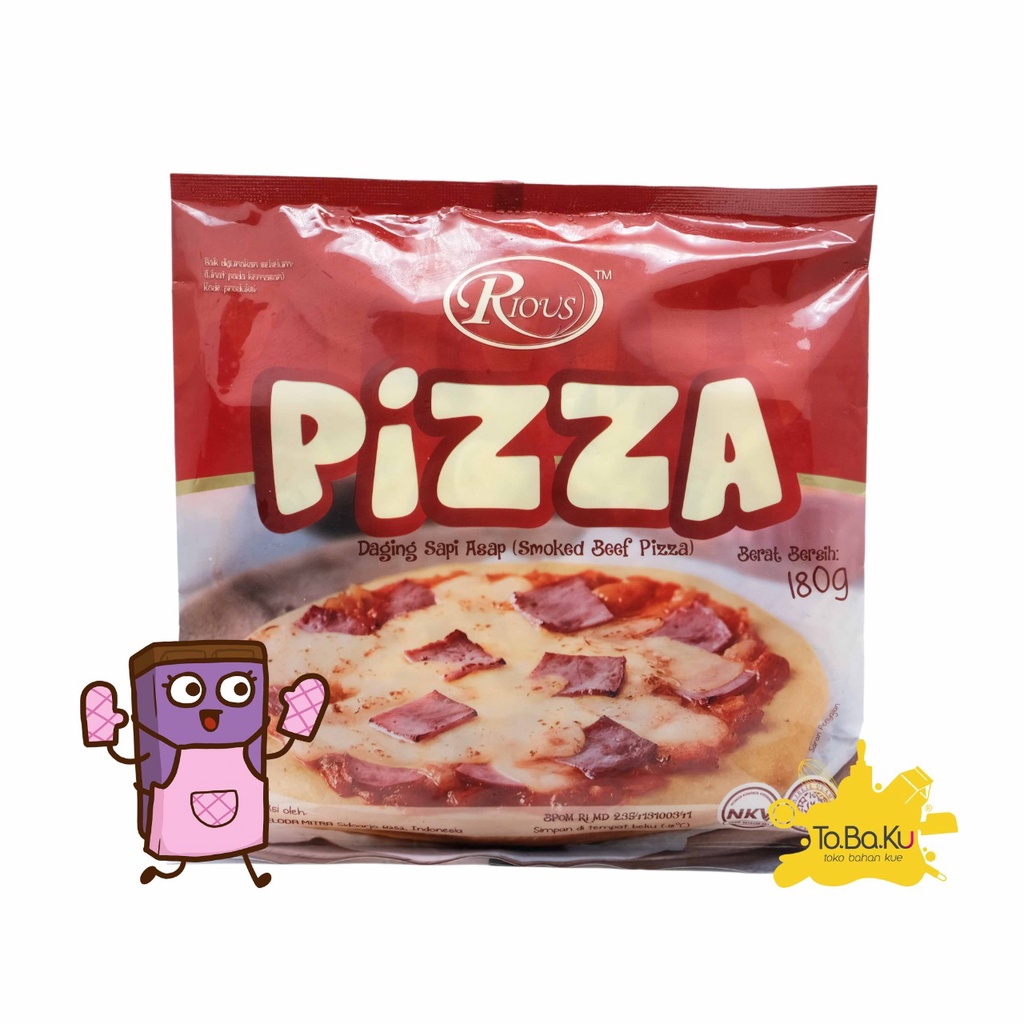 

Rious Smoked Beef Pizza 180gr