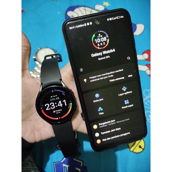 Samsung Galaxy Watch 4 44mm (Smartwatch) second/bekas/preloved