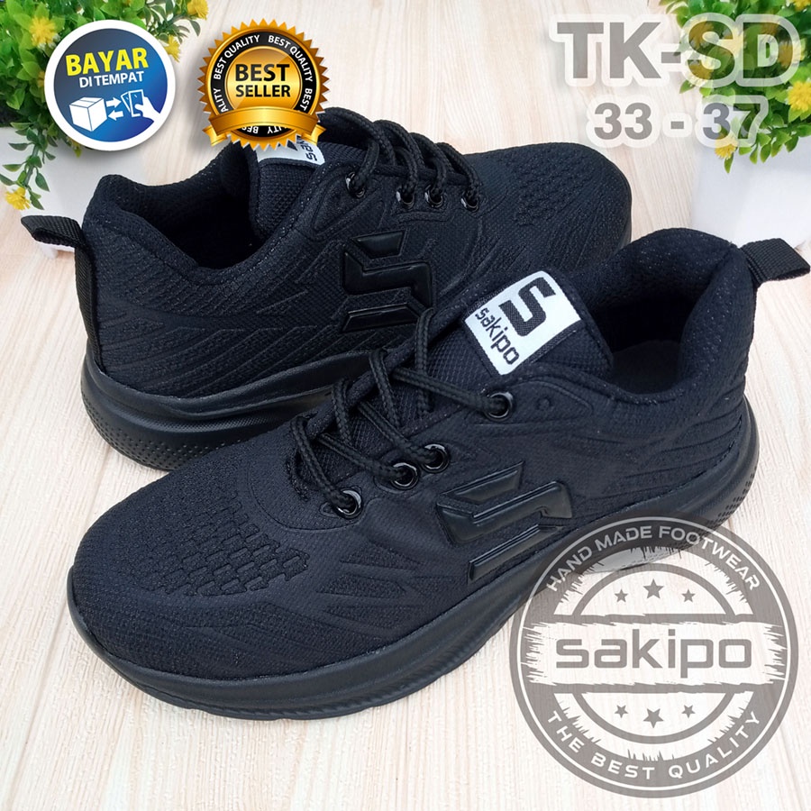 PROMO BTS KEMBALI SEKOLAH !! SEPATU SEKOLAH HITAM POLOS ANAK TK SD UKURAN 33 - 37 / SEPATU HITAM ANAK - ANAK SD / SEPATU SEKOLAH TK / SEPATU KIDS TERBARU / SAKIPO