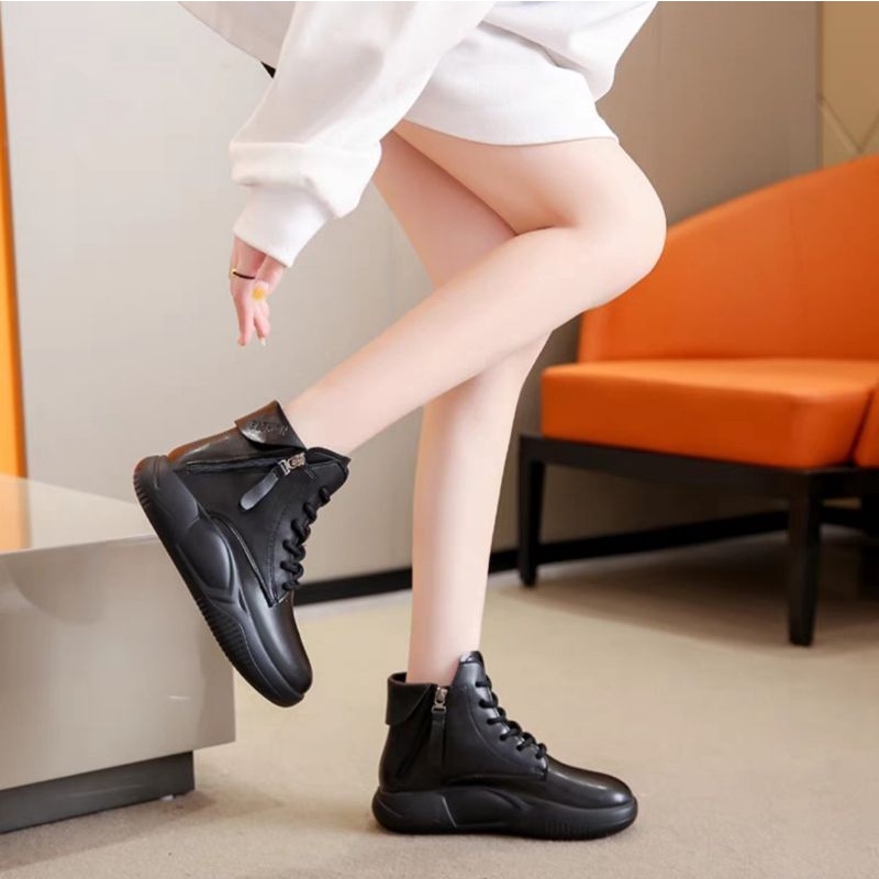 NF5898 - Sepatu High Waist Fashion Wanita Import