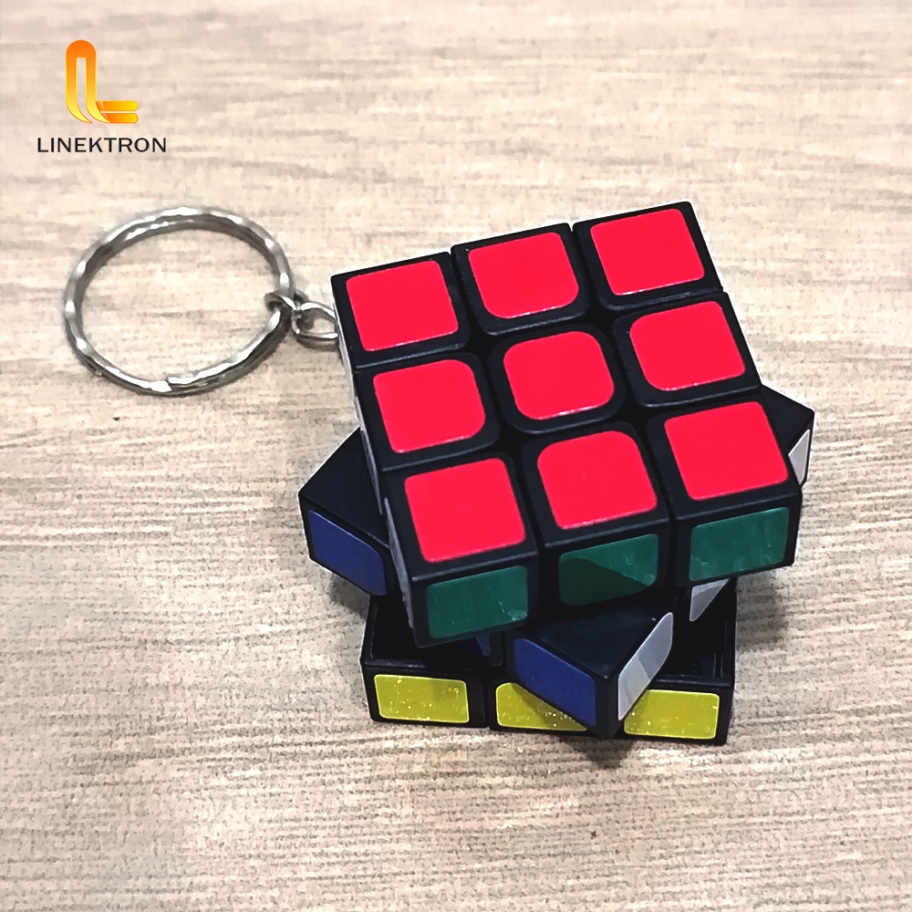 GANTUNGAN KUNCI RUBIK / GANTUNGAN KUNCI HIASAN TAS MODEL RUBIK