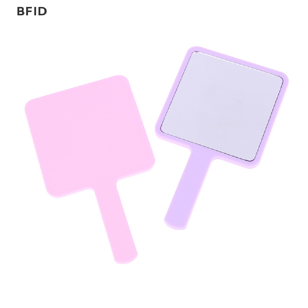 [BFID] Eyelash Extension Handheld Makeup Mirror Kaca Rias Make Up Persegi Dengan Gagang [ID]