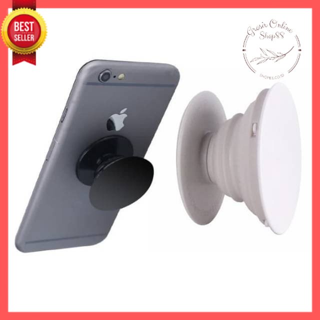 GOS -A414- Pop Socket Warna Polos - PopSocket Holder All Handphone - Pop Socket Polos