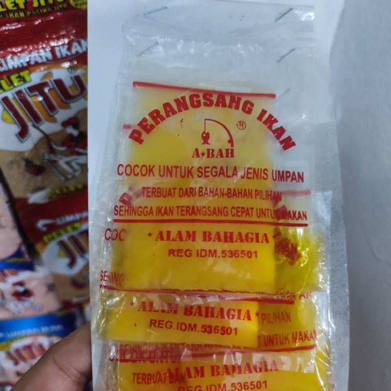umpan pancing prangsang ikan Abah