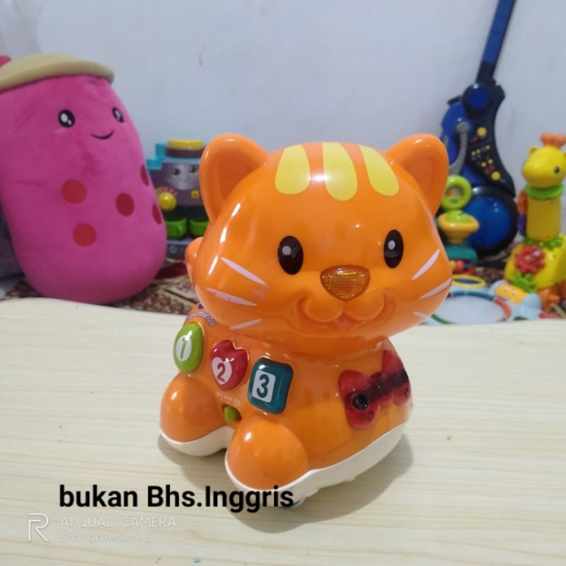 Vtech.mainan kucing.Preloved