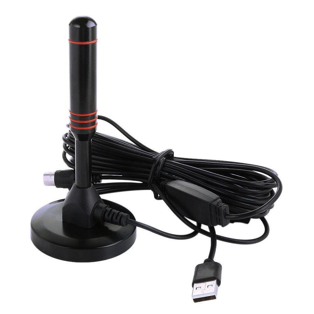 YCDC Antena TV Digital Indoor USB DVB-T2 25dB - EL05 - Black