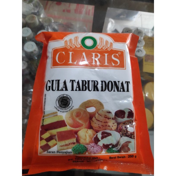 

Claris Gula Tabur Donat 250gr