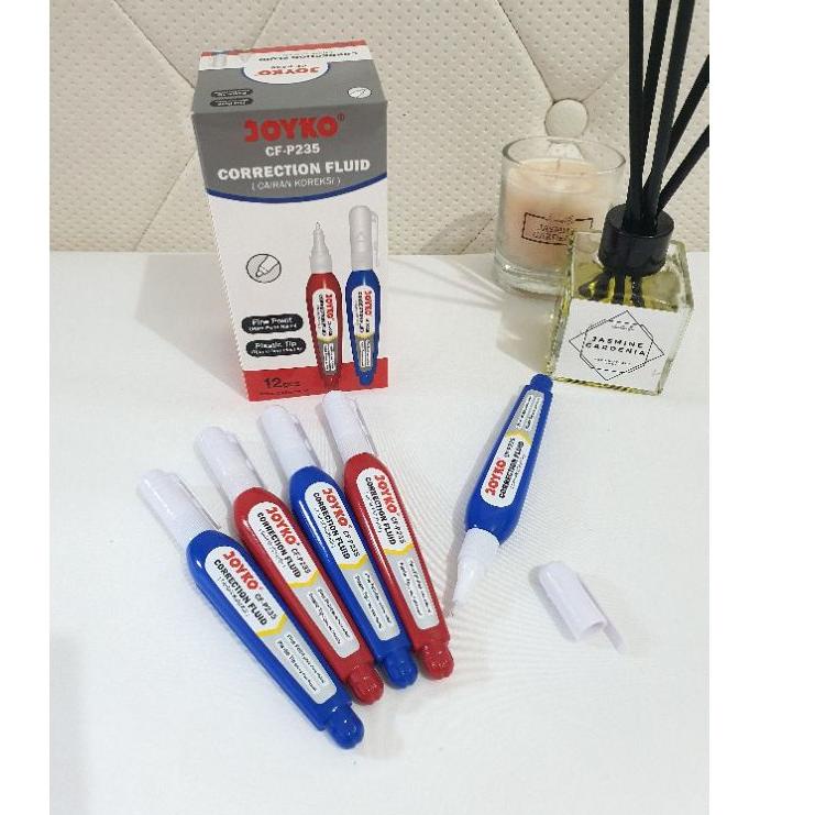 

Super Jaminan (12pc) tipex JOYKO mini kecil CF-P235/correction fluid/tip-ex pen mini