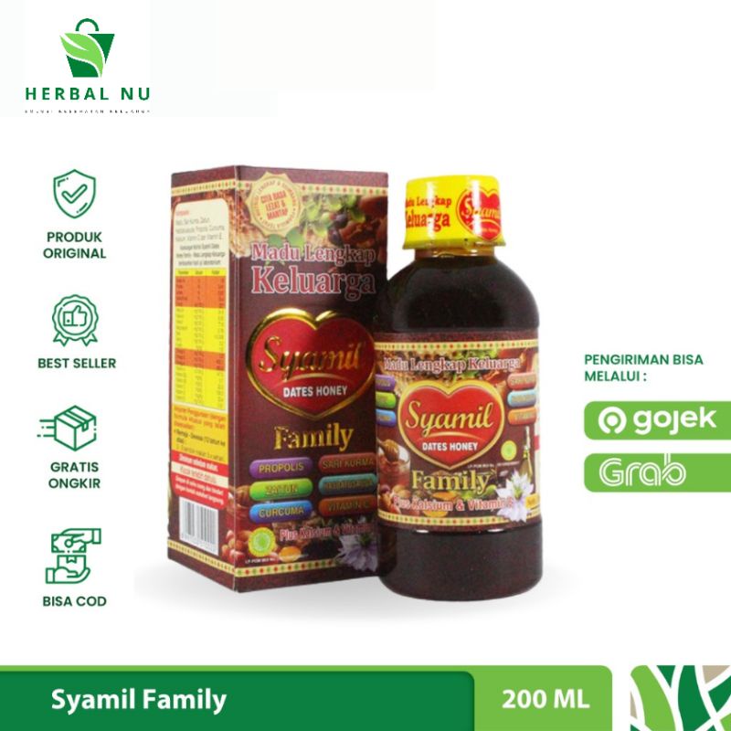 

SYAMIL FAMILY DATES HONEY (MADU DEWASA)(herbal)