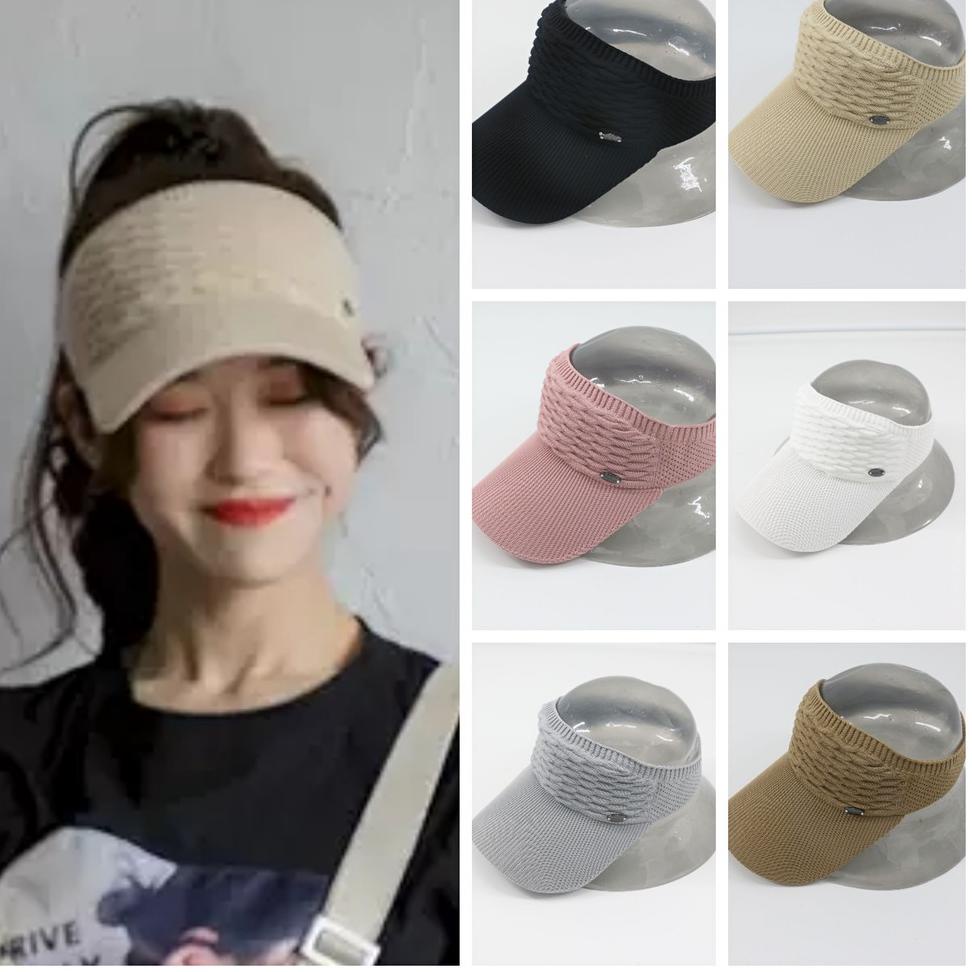 "PTS.07Ja23ᴮ" Topi Fashion Baseball Kosong Bahan Rajut Warna Polos untuk Pria Dan Wanita / Topi Raju