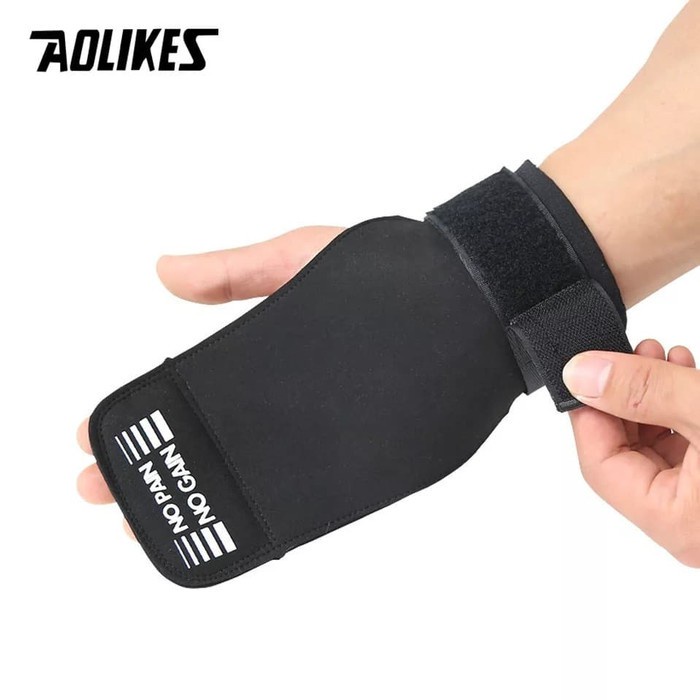 (COD) AOLIKES 7639 Hand Wrist Band - Hand Straps Strap Pull Up Belt Grip