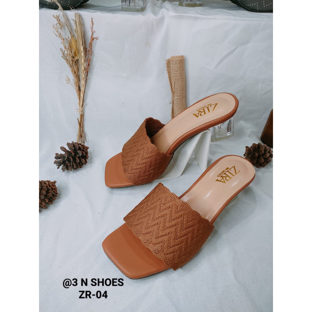 Sendal Heels Rajut Hak Kaca 5cm Terbaru Sandal buat Kondangan Wanita Kekinian  Hills Prempuan Sandal Real Pictt Sandal Pesta Sandal Cewek Dewasa Sandal hak kaca terbaru termurah ZR 04