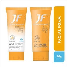 [ORIGINAL] JF Facial Foam 70 Gr ANTI ACNE, ACNE PROTEC