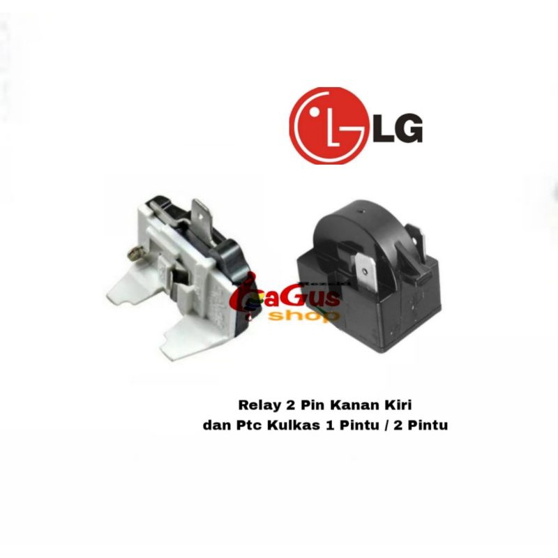 Relay Ptc Overload Kulkas LG 2 Pintu