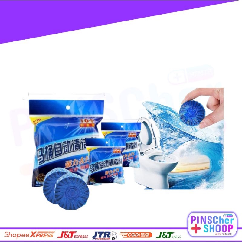 Tablet Biru Pembersih Toilet Karbol Sibiru Penyegar Kloset Bau Cleaner Anti Jamur WC