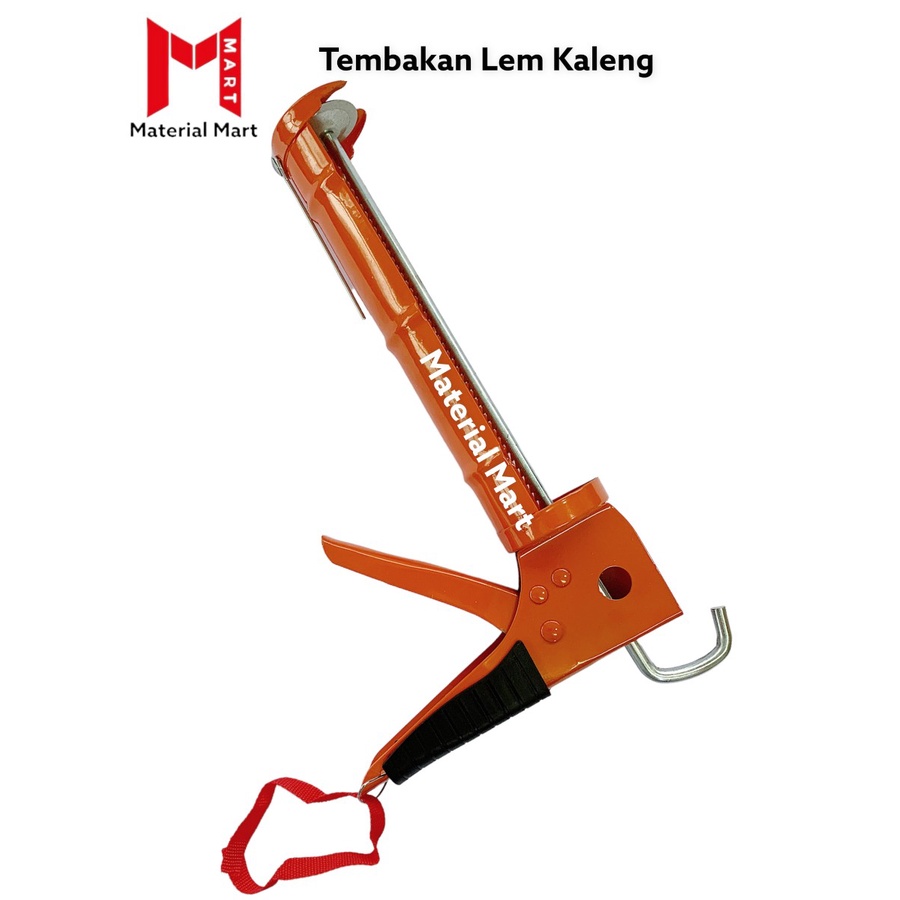 Tembakan Lem Kaca Sealant | Alat Tembak Silikon Kaleng | Caulking Gun | Material Mart