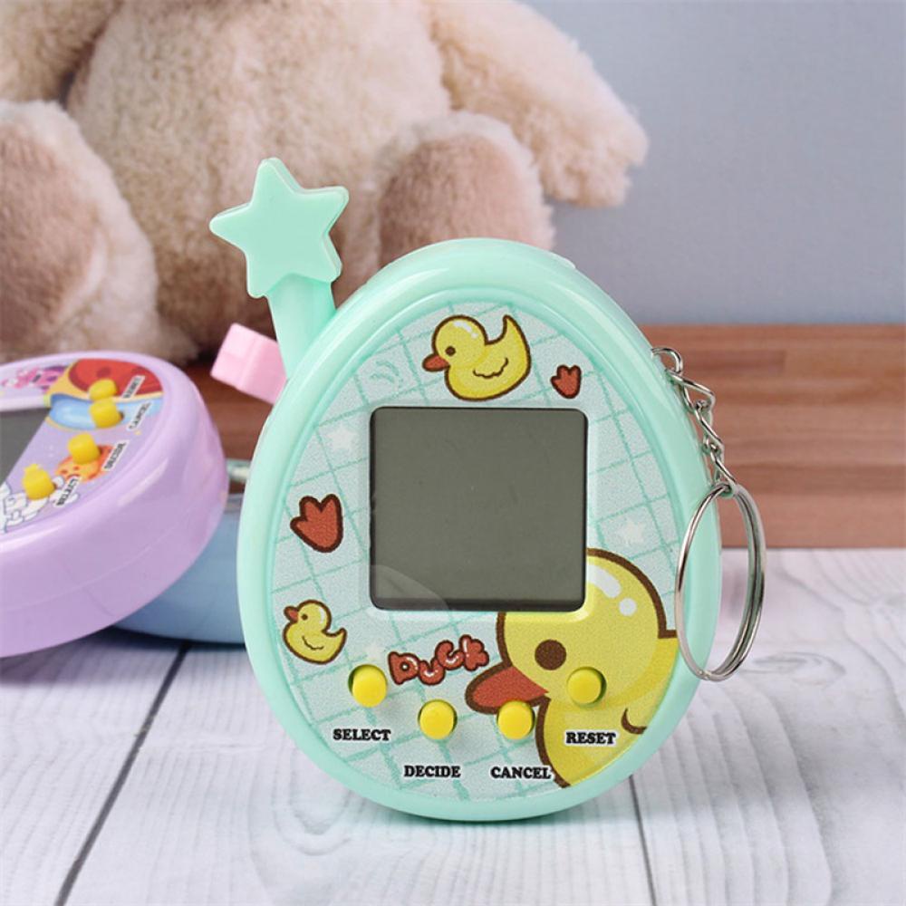 Timekey Kreatif Elektronik Pet Game Tamagotchi Mainan 168hewan Peliharaan Dalam Virtual Pet Elektronik Mainan Anak Mini Handheld Game D4T6