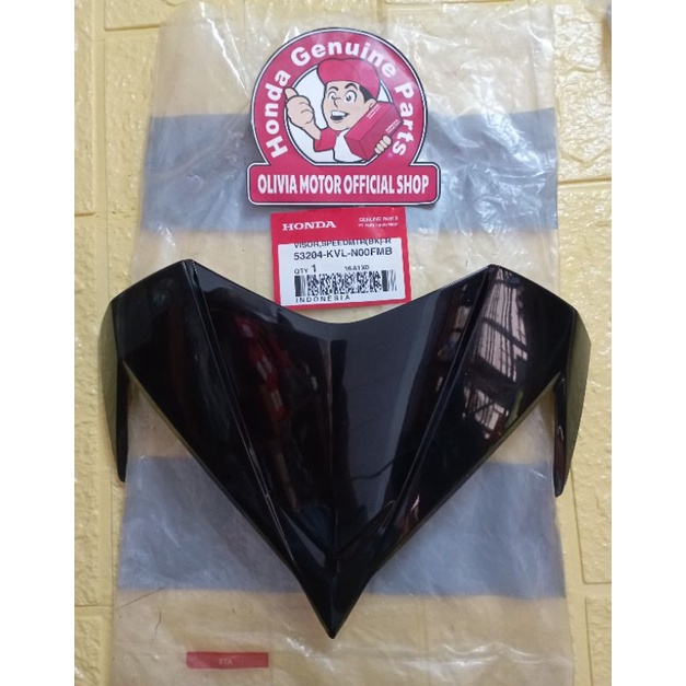 COVER SPEEDOMETER BK VISOR SUPRA 125 BATMAN 53204-KVL-N00FMB