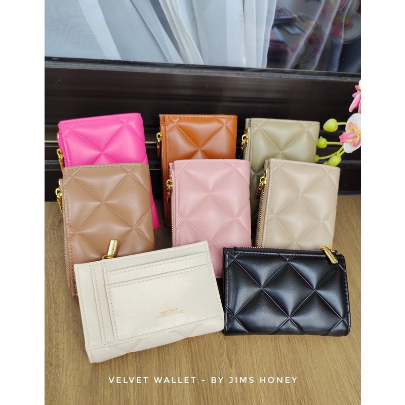 JIMSHONEY DOMPET WANITA VELVET WALLET