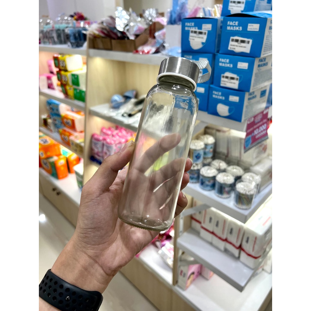 BOTOL MINUM KACA 500ML -NJ