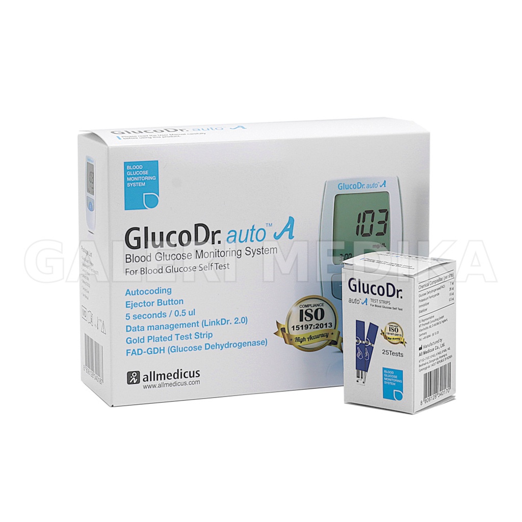 Gluco Dr Auto AGM-4000 /AGM4000 - Alat Cek Gula Darah