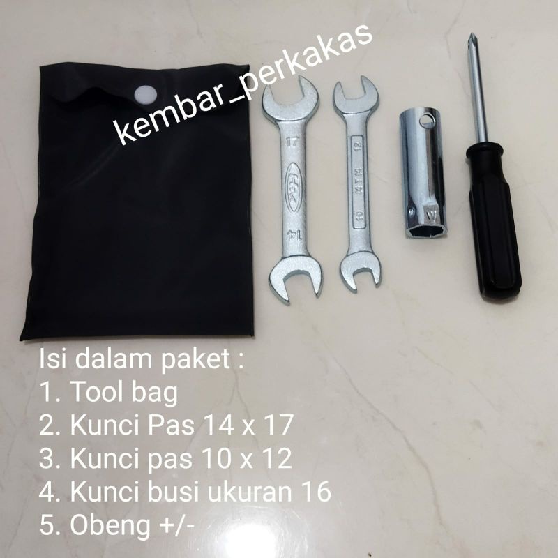 Toolkit sepeda motor matic &amp; bebek