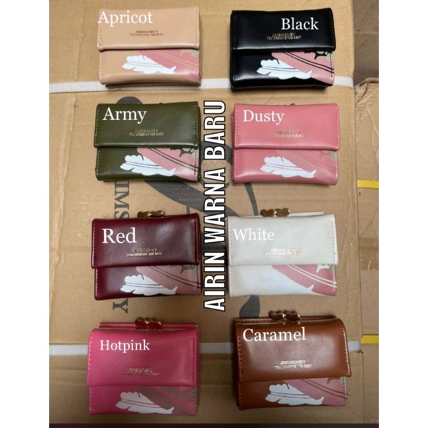 Airin Wallet Jims Honey Dompet Kecil Lipat Wanita Import