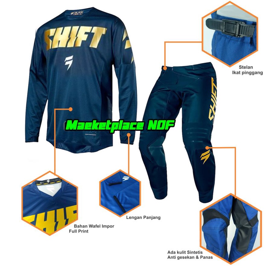 Baju jersey jerset celana trail motor cross motorcross motocross trabas adventure bikin desain custo