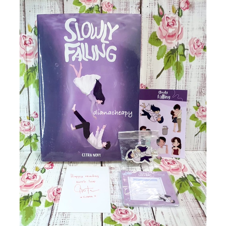 Slowly Falling by Citra Novy Novel Ori